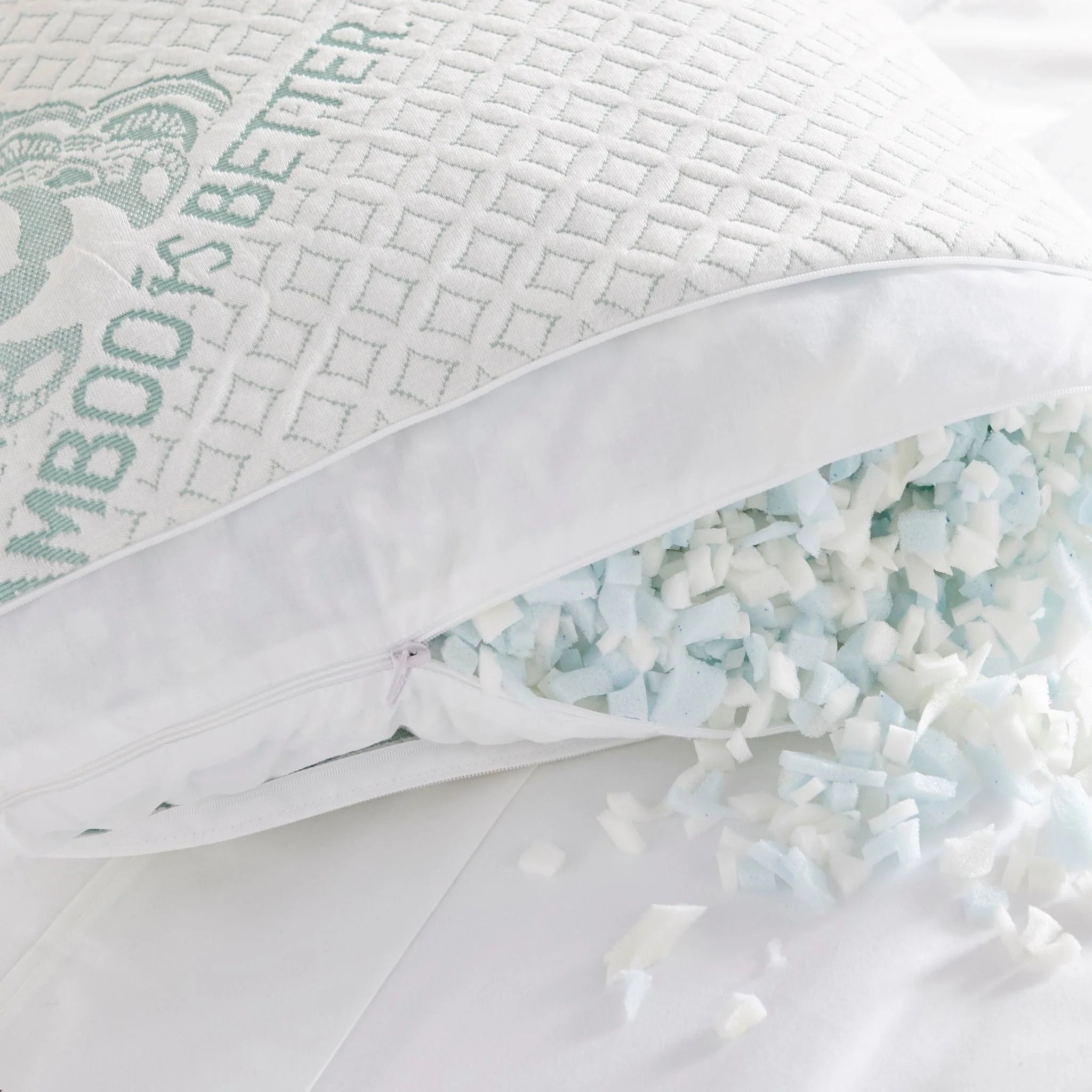 Adjustable Bamboo Cooling Pillow | Bed Pillows